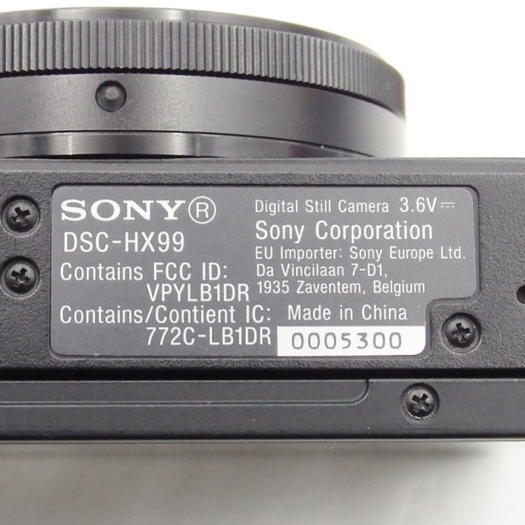 1円～ SONY ソニー 4K Cybershot DSC-HX99 デジタルスチルカメラ ケース・箱付 動作確認済 現状品 y55-3411972【Y商品】