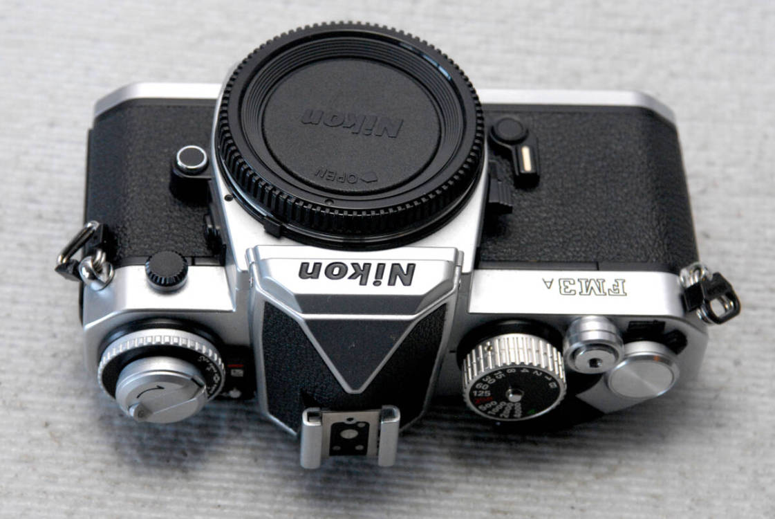 （綺麗）Nikon ニコン昔の高級一眼レフカメラ FM3A（銀）ボディ 希少品 