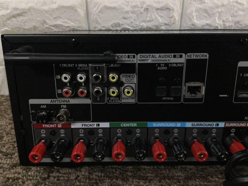 【45】DENON デノンAVサラウンドレシーバー AVR-X1400H 7ch アンプ ジャンク品