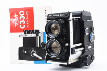 ★☆【美品】 Mamiya C330 Professional 105㎜ f/3.5 DS Blue Dot ブルードット シャッターオーバーホール済　取扱説明書☆★