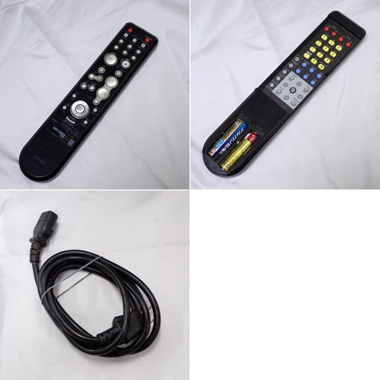 ★DENON/デノン AVサラウンドアンプ AVC-1909/電源コード・リモコン付き/音響機器/オーディオ/ジャンク扱い&1932000762