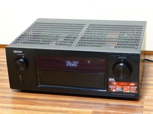 ◆AVアンプ デノン DENON AVR-X4000 7.2ch AVサラウンドレシーバー 2014年製 ジャンク
