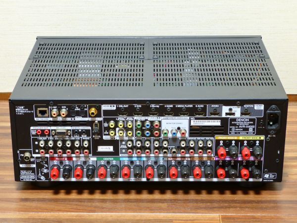 ◆AVアンプ デノン DENON AVR-X4000 7.2ch AVサラウンドレシーバー 2014年製 ジャンク