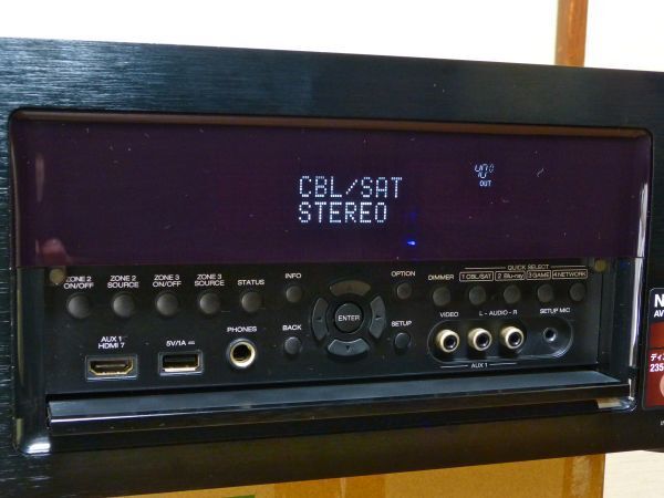 ◆AVアンプ デノン DENON AVR-X4000 7.2ch AVサラウンドレシーバー 2014年製 ジャンク