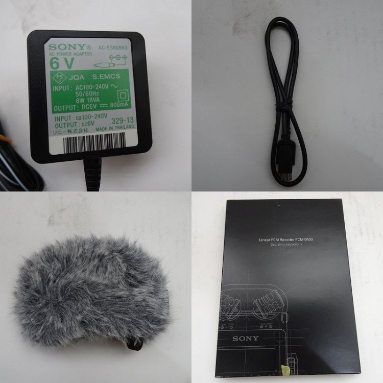 Q11745【発送可!元箱付!】ソニー リニアPCMレコーダー 32GB ハイレゾ対応 PCM-D100 A0000326