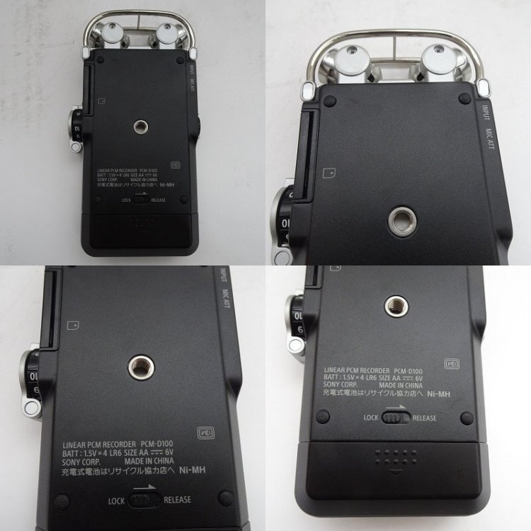 Q11745【発送可!元箱付!】ソニー リニアPCMレコーダー 32GB ハイレゾ対応 PCM-D100 A0000326