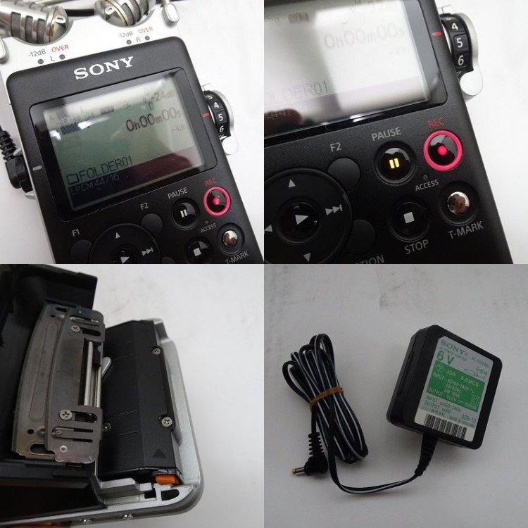 Q11745【発送可!元箱付!】ソニー リニアPCMレコーダー 32GB ハイレゾ対応 PCM-D100 A0000326