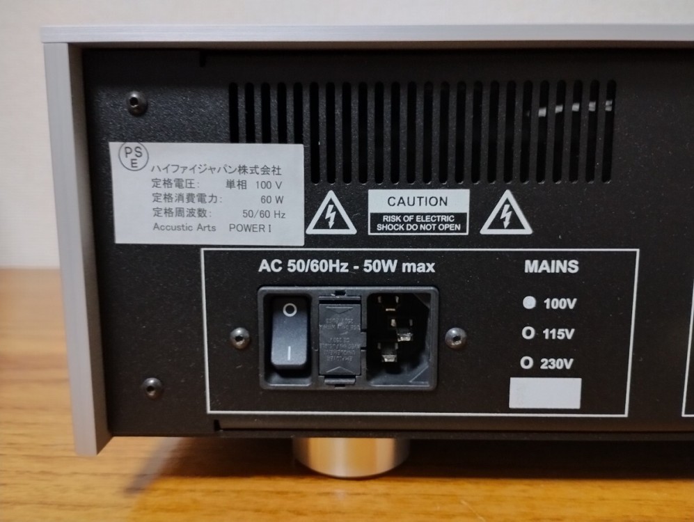 【美品】Accustic Arts Player 1 定価￥2,310,000 元箱付 ハイエンドCDプレーヤー アコースティックアーツ