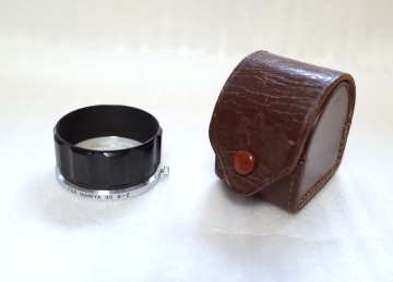 マミヤの金属製レンズフード　　マミヤ３５Ｓ－２用　　径４８mm