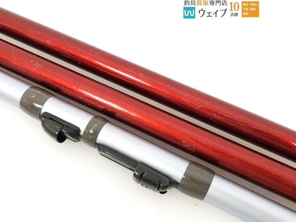 シマノ サーフリーダー FV 425CX-T、サーフリーダー EV 405CX-T 計3本 ※注有 投げ竿 中古