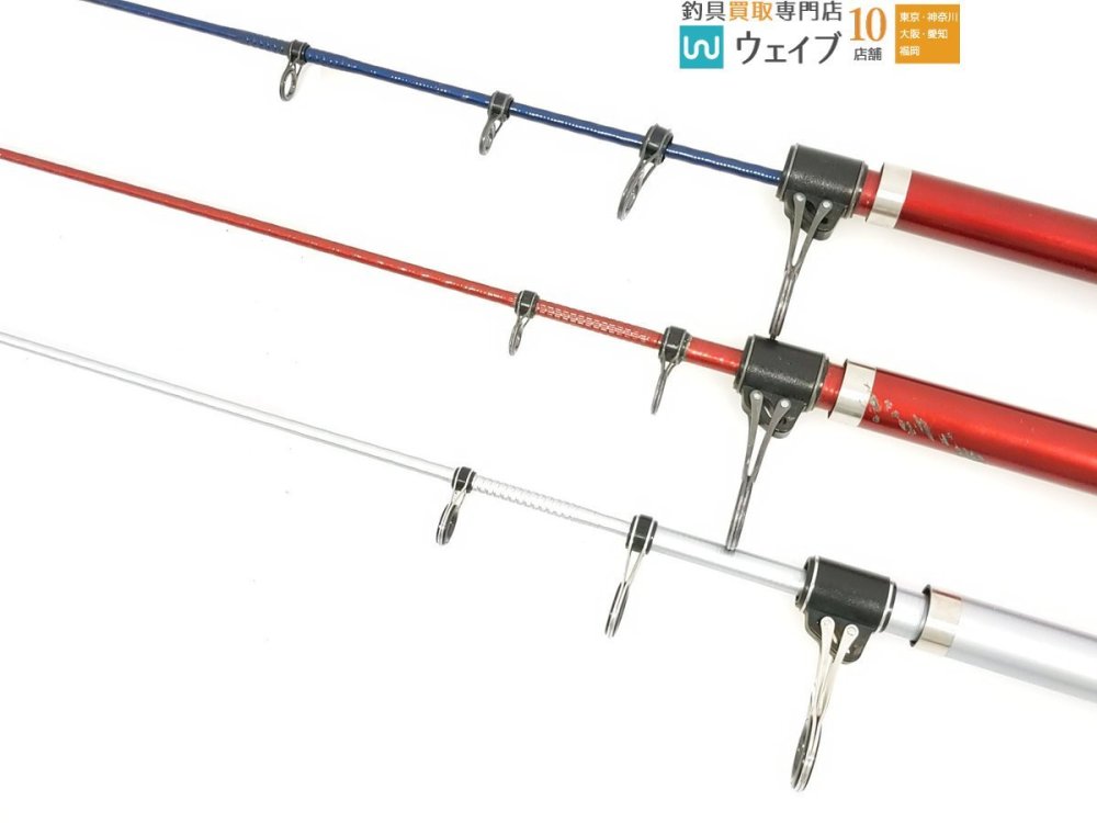 シマノ サーフリーダー FV 425CX-T、サーフリーダー EV 405CX-T 計3本 ※注有 投げ竿 中古