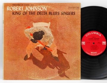 ★US MONO盤 1960年代プレス LP★ROBERT JOHNSON/King Of The Delta Blues Singers 1961年 2EYEラベル ERIC CLAPTON, KEITH RICHARDS影響大