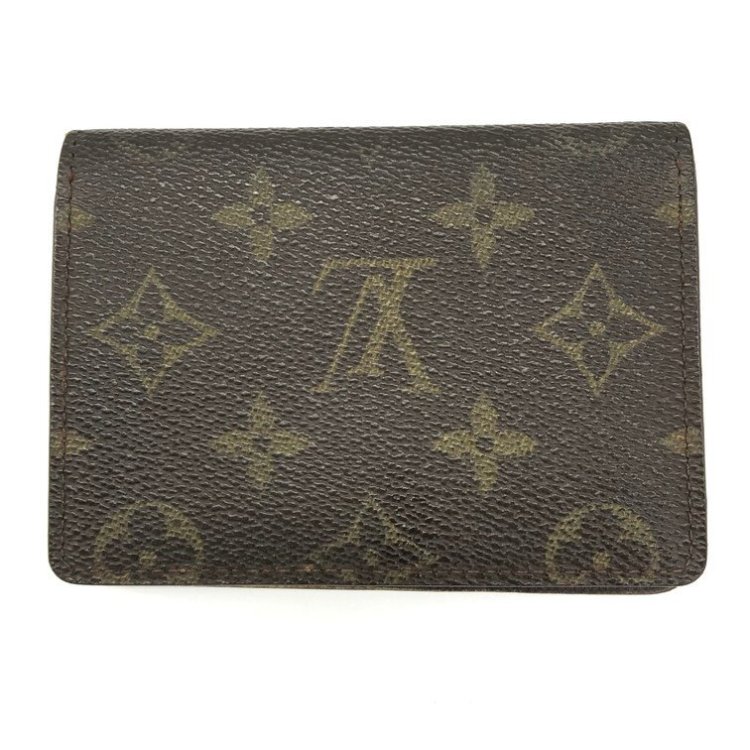 LOUIS VUITTON ルイヴィトン モノグラム ポルト2カルトヴェルティカル M60533/CA0937【DBADA017】