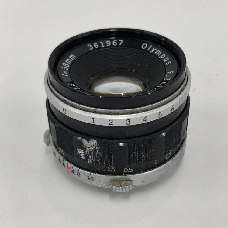 OLYMPUS オリンパス カメラ 1:1.8 f=38mm【DBAE8027】
