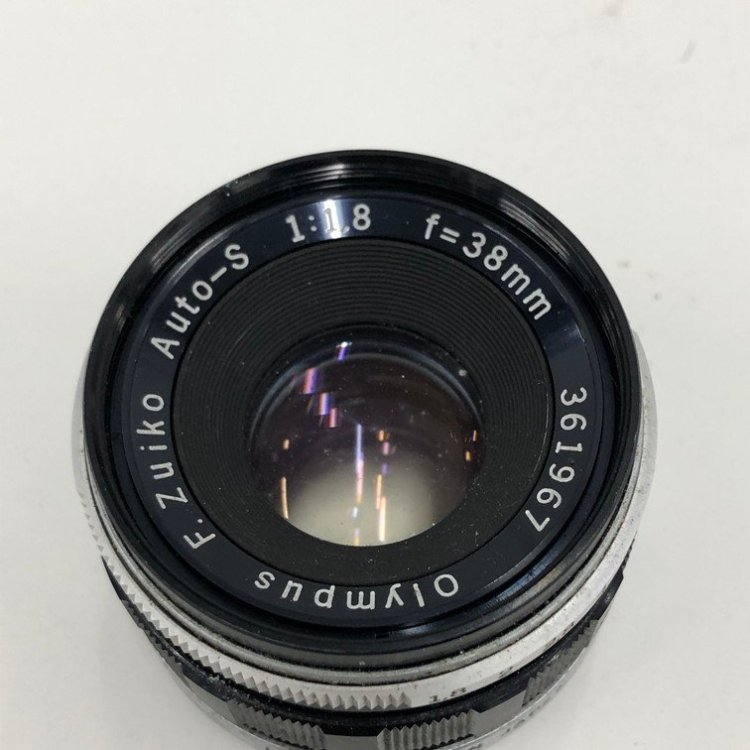 OLYMPUS オリンパス カメラ 1:1.8 f=38mm【DBAE8027】