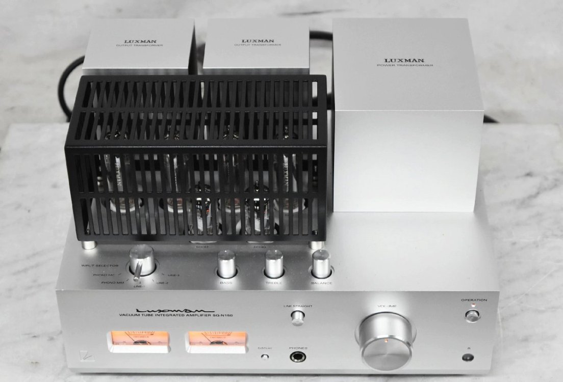 【C】LUXMAN SQ-N150 真空管プリメインアンプ ラックスマン 028488
