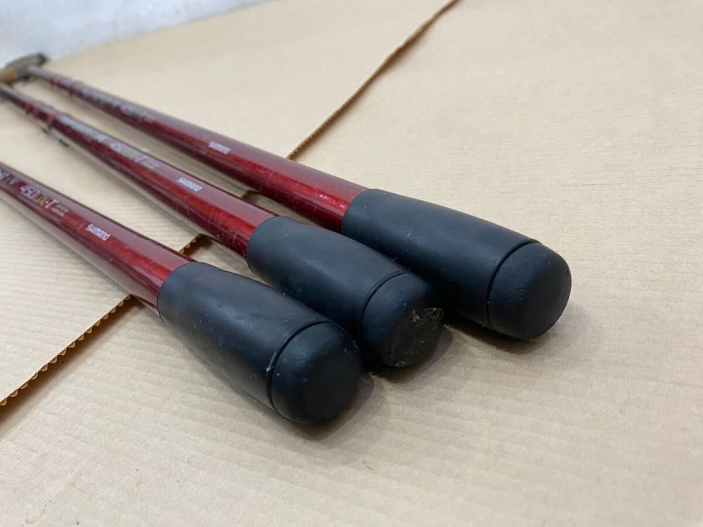 SHIMANO シマノ SURF LEADER FV 450DX-T &times;2点 405EX-T &times;1点 釣竿まとめて