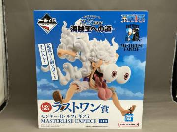 【1円スタート】バンダイ 一番くじ ワンピース TVアニメ25周年〜海賊王への道〜 ラストワン賞 モンキー・D・ルフィ ギア5 （ゆ10-05-08）