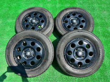 1円スタート 254-231-1 軽バン 軽トラ エクストリームJ KK03 12インチ 4.00B+42 PCD100 ハブ約67mm 145/80R12 ヨコハマ JOB RY52 