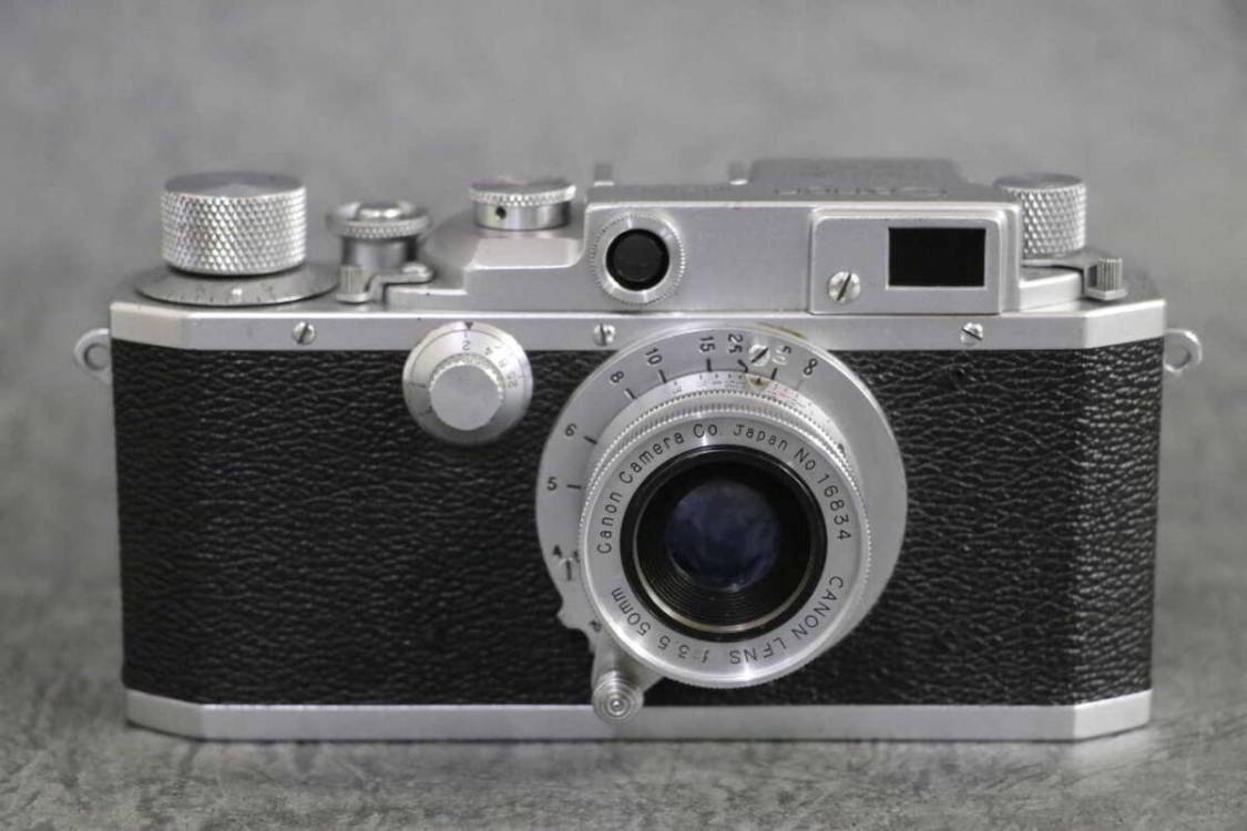 1円～ 【フィルムカメラ】レンジファインダー キャノン CANON 50mm f=3.5　