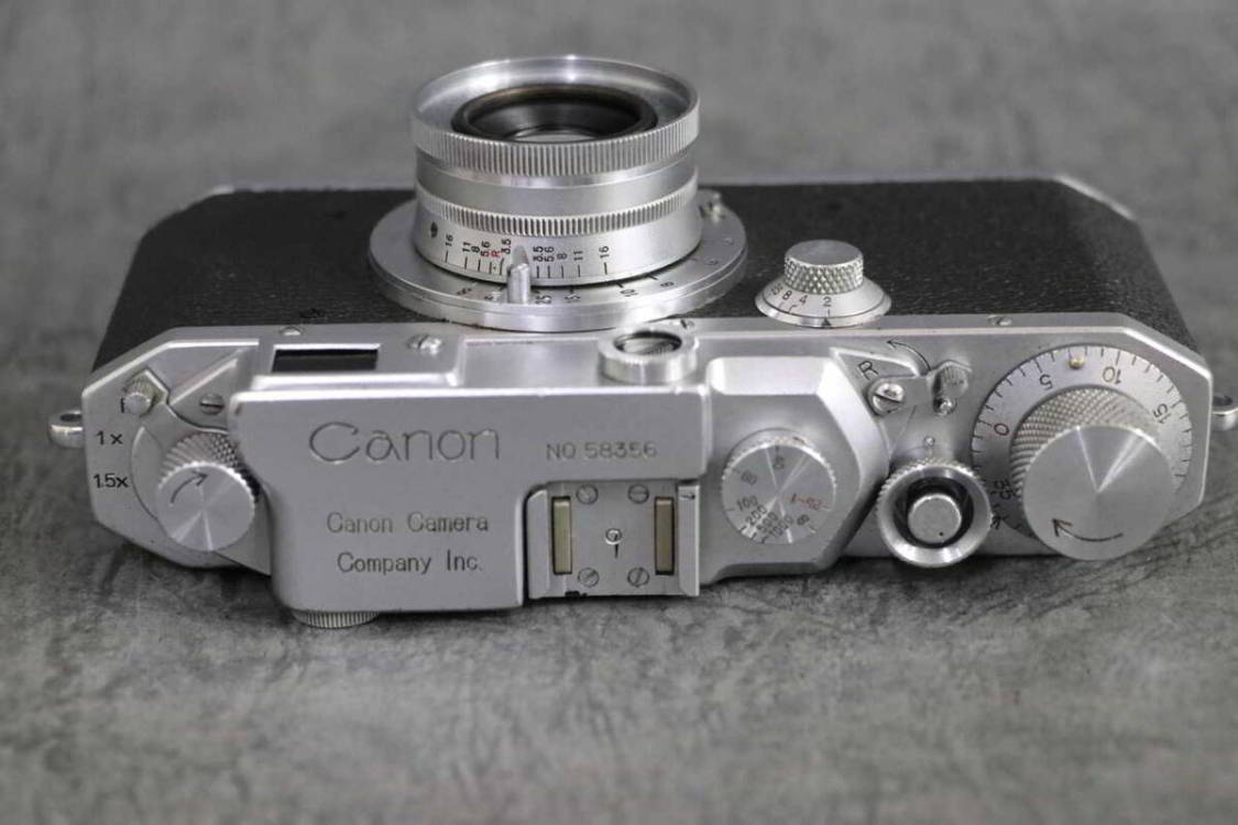 1円～ 【フィルムカメラ】レンジファインダー キャノン CANON 50mm f=3.5　