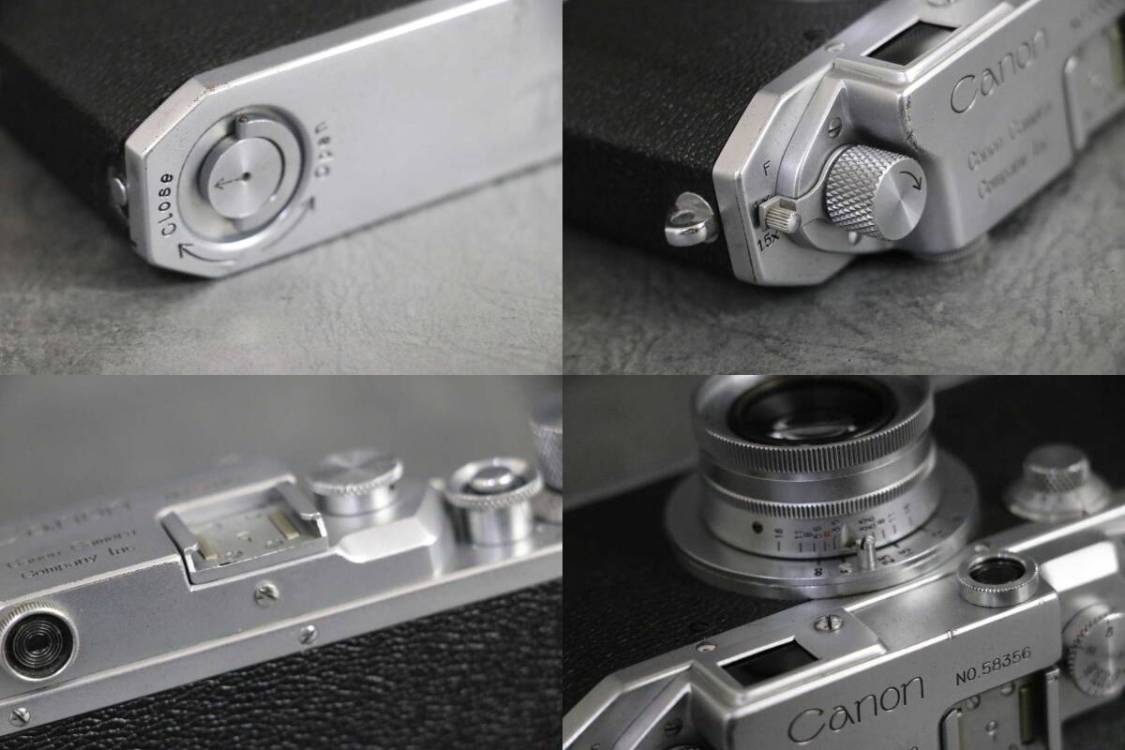 1円～ 【フィルムカメラ】レンジファインダー キャノン CANON 50mm f=3.5　