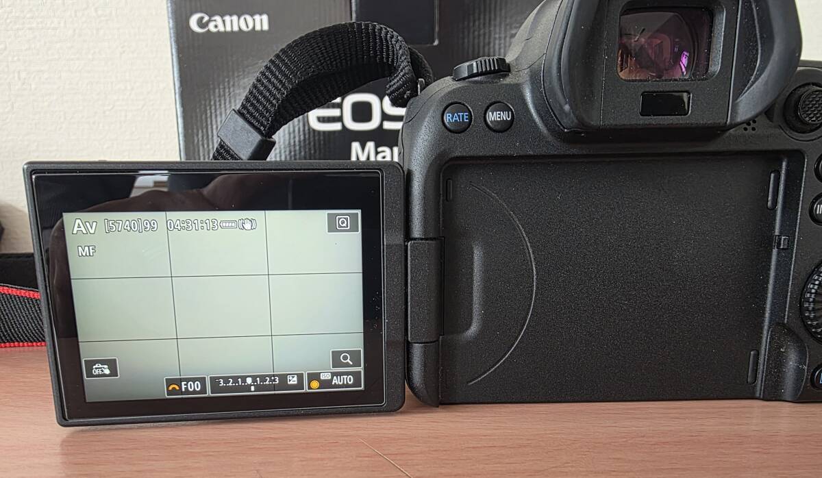 17207【1円スタート】キヤノン EOS R6 Mark II ミラーレス一眼カメラ RF 24-105mm F4 L IS USM レンズ　充電器欠品 現状品 中古品