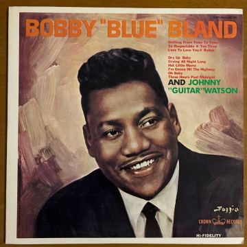 BOBBY BLUE BLAND & Johnny Guitar Watson／S.T. 国内盤 LPレコード完品美盤！