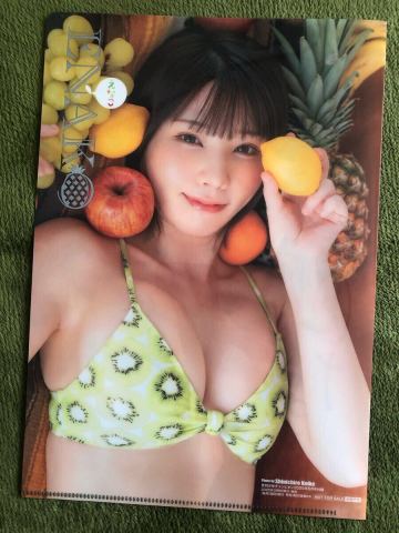 えなこ　両面クリアファイル　月刊少年チャンピオン　2025年6月号