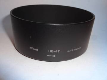 【美品】Nikon HB-47 ニコン AF-S 50mm F1.4G、AF-S 50mm F1.8G用 レンズフード 純正フード 7606