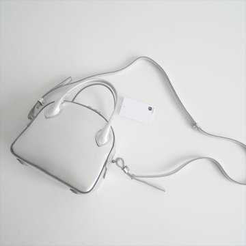 2024 / martinique別注 / MAISON CANAU メゾンカナウ / ラウンドボストン XS ショルダー付き / 2505-1126