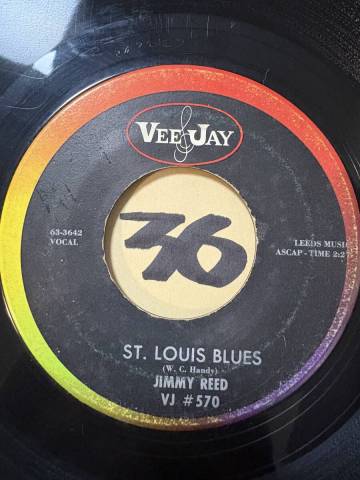 試聴 JIMMY REED ST. LOUIS BLUES 両面EX+ 