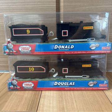 日本未発売　プラレール　トーマスシリーズ　ドナルド　ダグラス　トラックマスター