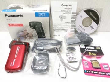 【美品】 Panasonic パナソニック HX-DC3 レッド 箱入り