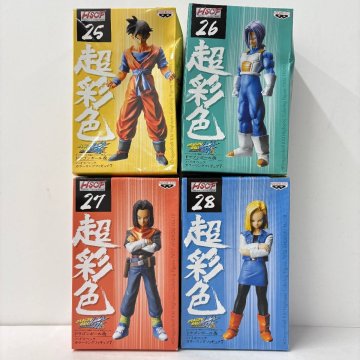 ●○[25] 未開封 ドラゴンボール改 超彩色 4点セット HSCF 人造人間17号 人造人間18号 トランクス 孫悟飯 07/071025s○●