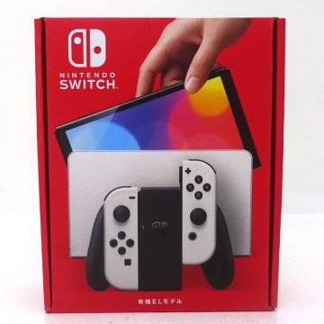 ★中古★Nintendo Switch 本体 有機ELモデルJoy-Con(L)/(R) ホワイト HEG-S-KAAAA(ニンテンドースイッチ)★【GM649】