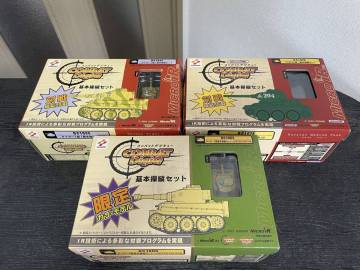 未使用★3台setコンバットデジキュー COMBAT DigiQ DC106S/DC103S/DC102S 基本操縦セット
