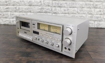 【行董】日立 ローディー Lo-D ステレオカセットテープデッキ D-330M 元箱、リモコン付き ジャンク品 GE000APN81