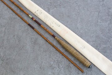 【ト長】 征興ロッド 征興作 飛切 11.0尺 十一尺 へら竿 ヘラ竿 釣竿 竹竿 ヘラブナ釣り 竿袋付き IC178IOC27