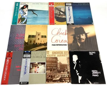 【ト足】 【美盤/JAZZ/FUSION】レコード まとめ CHICK COREA チックコレア KIETH JARRETT キースジャレット ECM 西独盤含む AX000CHH98