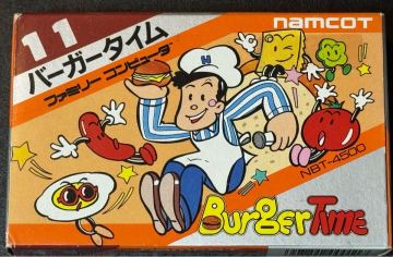 希少　新品未使用　未開封　FC ファミコンソフト バーガータイム 任天堂 FCソフト　 ナムコ