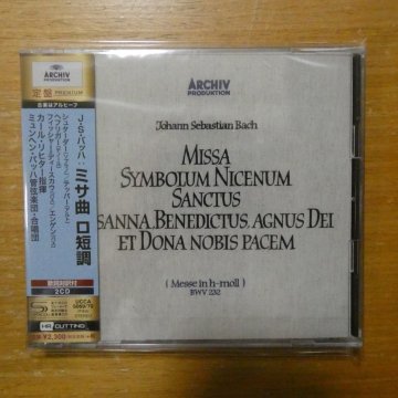 4988031308998;【未開封/2SHM-CD】リヒター / バッハ:ミサ曲口短調(UCCA5069/70)