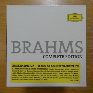 41145781;【46CDBOX】Ｖ・A / BRAHMS:COMPLETE EDITION