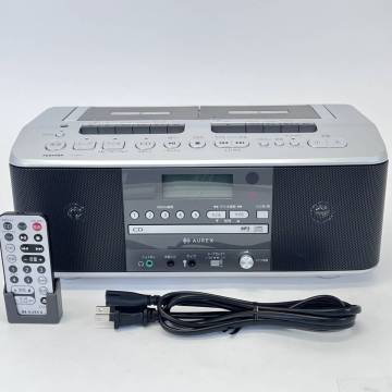 【中古品】東芝 CDラジカセ TY-CDW991 (S) シルバー【小：5871】