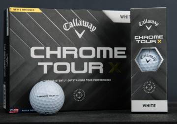 ★★お買い得！キャロウェイ CHROME TOUR X ホワイト12球★★