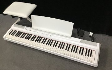 管理番号Ec1165【中古】YAMAHA P-105 WH JUNK デジタルピアノ ジャンク 現状渡し