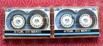 ★ 中古カセット テープ / TDK MA-R (メタル) 46分 - 2本 ★