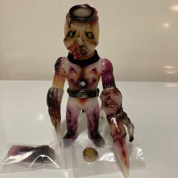 リアルヘッド　アマオス　アトムaアマレスラー　真頭玩具　 ソフビ