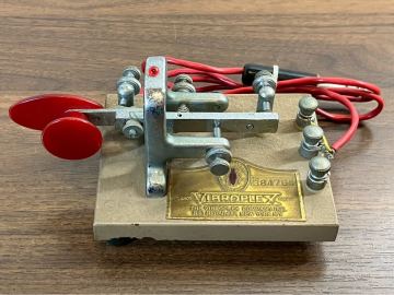 大小407 VIBROPLEX バイブロプレックス 電鍵 モールスキー アマチュマ無線機器