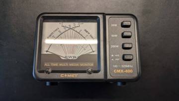 CMX-400 COMET 140-525MHz　クロスニードル型SWRパワーメーター